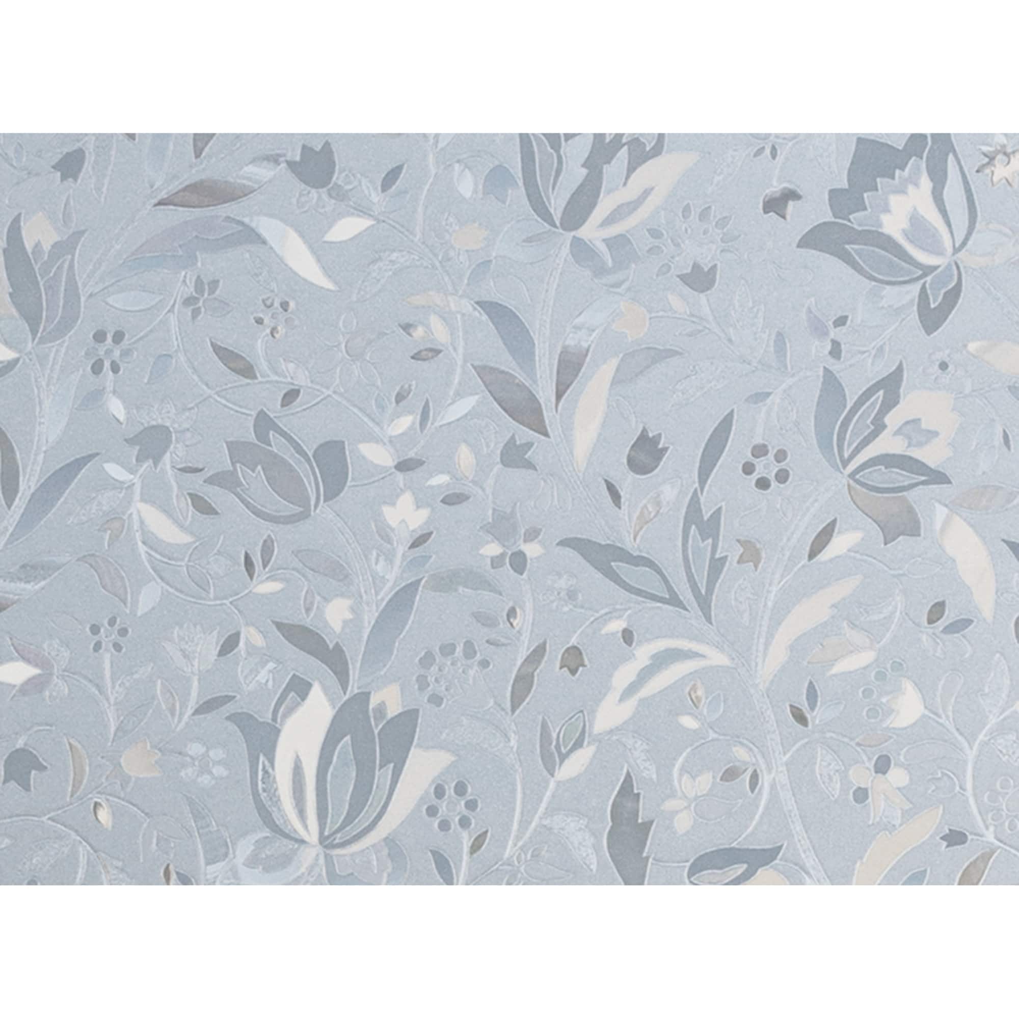 Brewster Cut Floral Window Premium Film